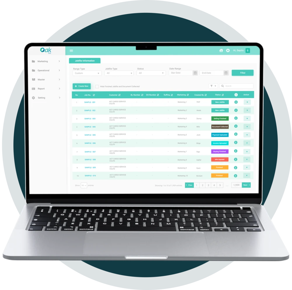 Fitur Utama Oaktree Jobfile